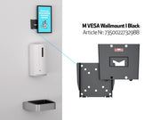 Multibrackets M Automatic Touchless Hand Sanitizer & Soap Dispenser 1000ml - White | 7350073739622 Mount Accessories Multibrackets