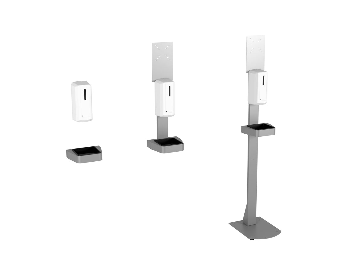 Multibrackets M Automatic Touchless Hand Sanitizer & Soap Dispenser 1000ml - White | 7350073739622 Mount Accessories Multibrackets