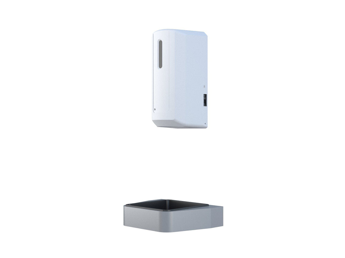 Multibrackets M Automatic Touchless Hand Sanitizer & Soap Dispenser 1000ml - White | 7350073739622 Mount Accessories Multibrackets
