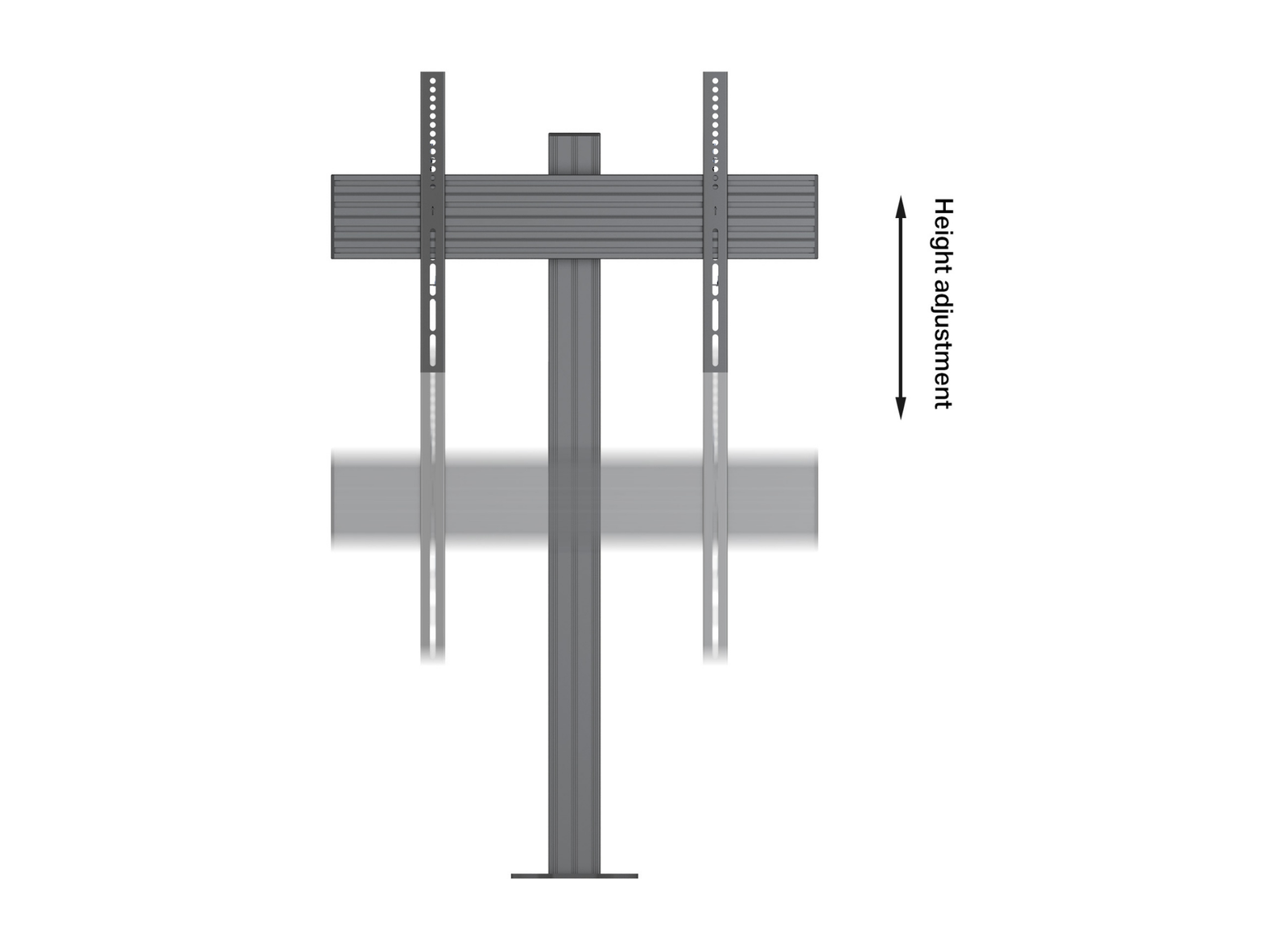 Multibrackets MBBDC1U M Pro Bolt Down Floor Stand For 55"-86" Screens | 7350105219320