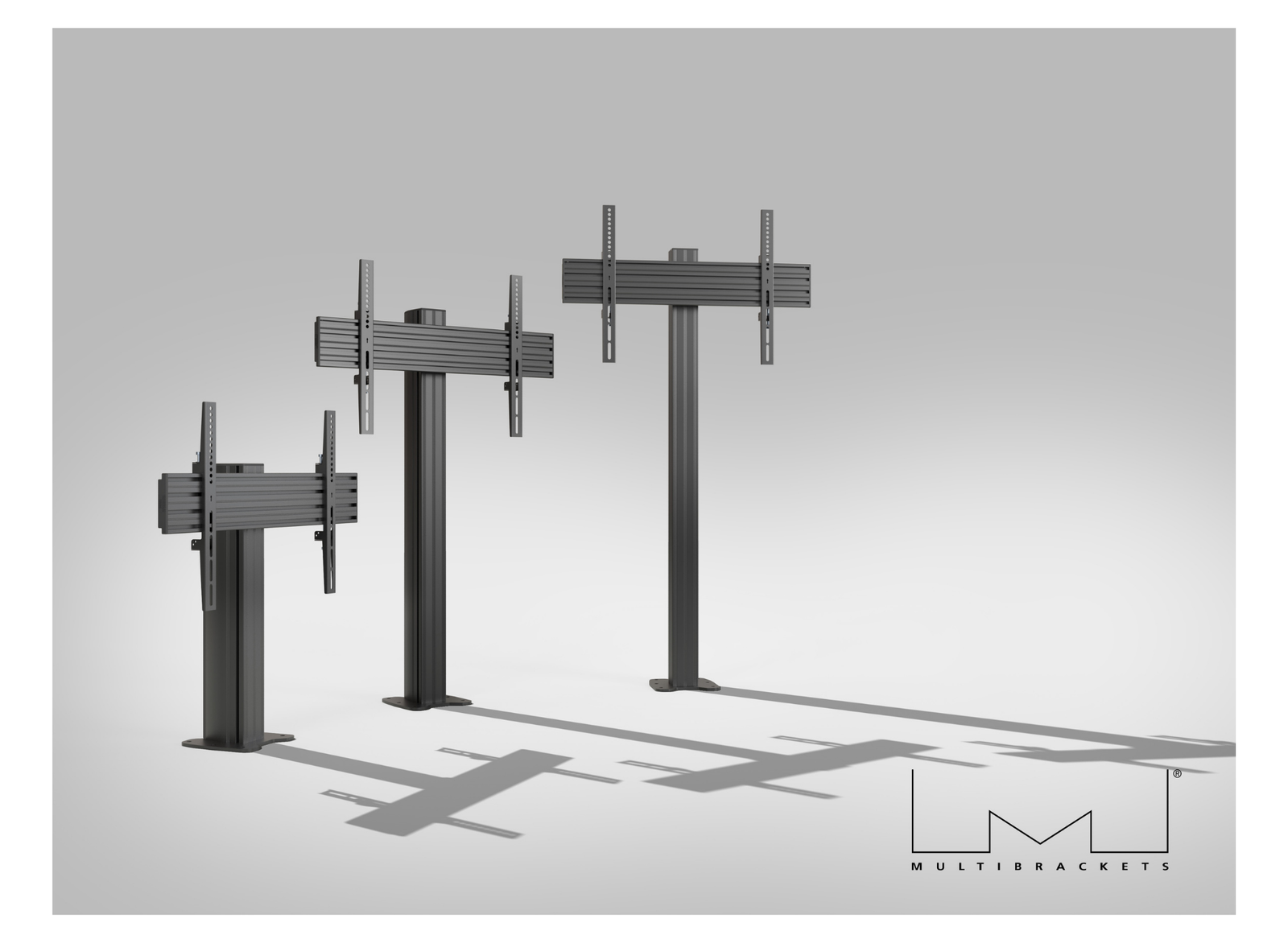 Multibrackets MBBDC1U M Pro Bolt Down Floor Stand For 55"-86" Screens | 7350105219320