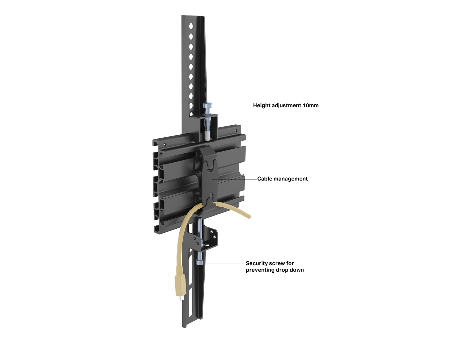 Multibrackets MBBDC1U M Pro Bolt Down Floor Stand For 55"-86" Screens | 7350105219320