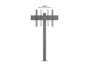 Multibrackets MBBDC1U M Pro Bolt Down Floor Stand For 55"-86" Screens | 7350105219337