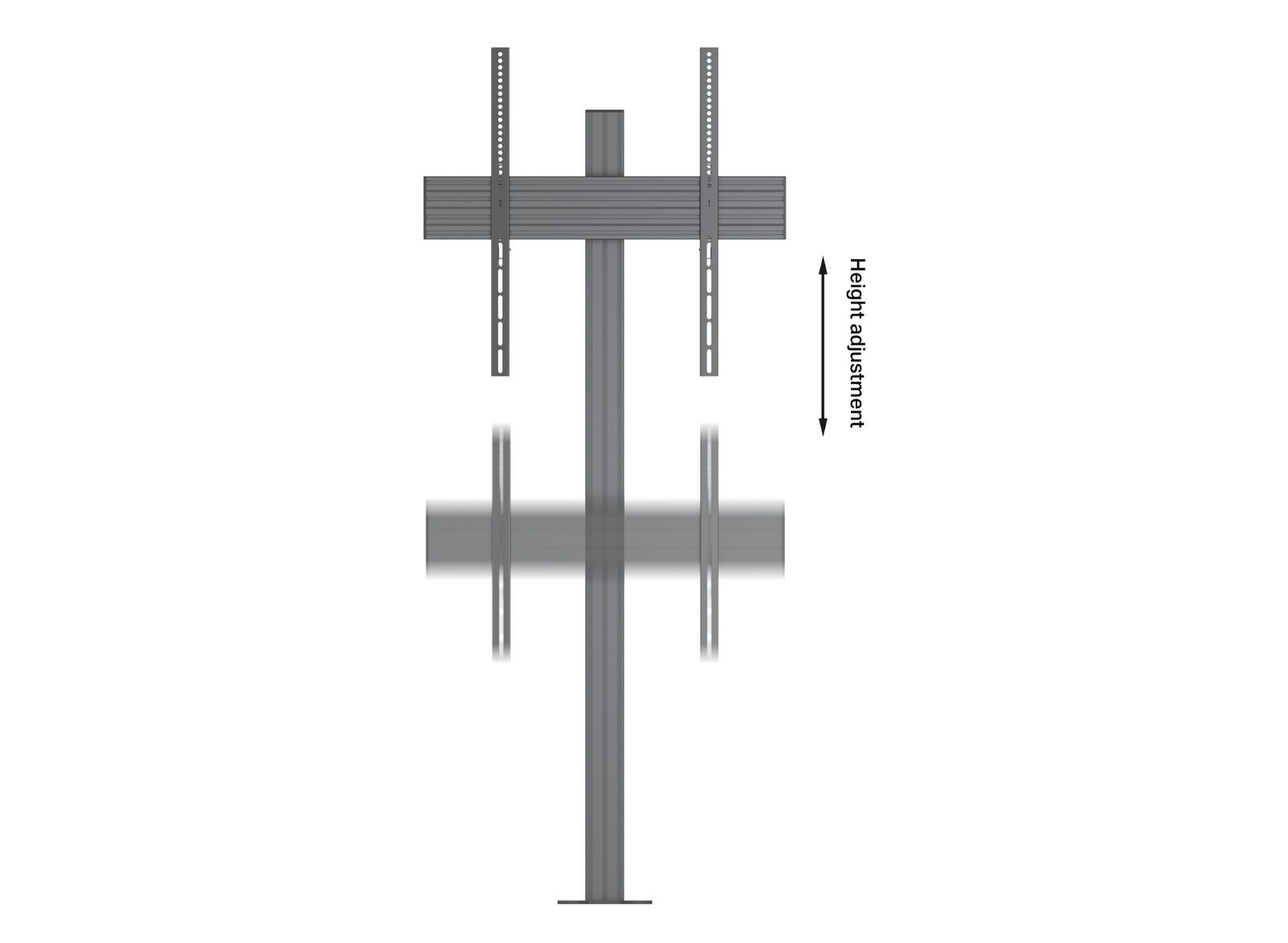 Multibrackets MBBDC1U M Pro Floor Stand For 55"-86" Screens | 7350105219290