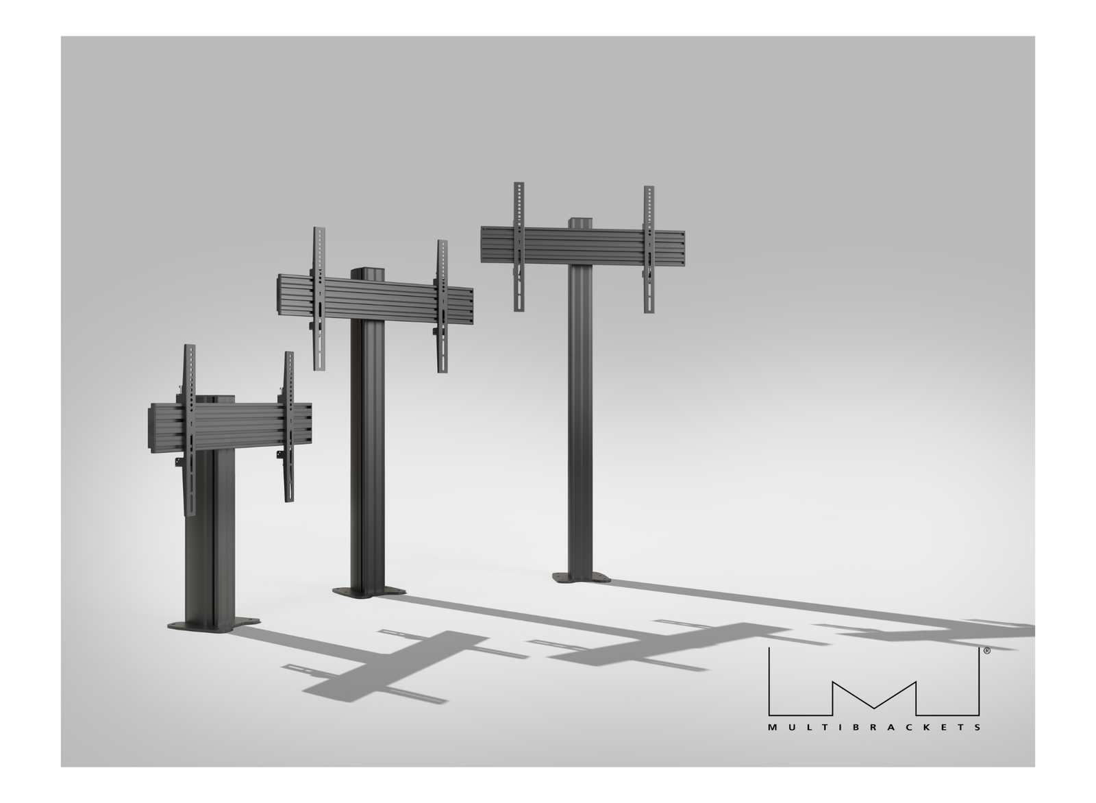 Multibrackets MBBDC1U M Pro Floormount Column For 32"-65" Screens | 7350105219313
