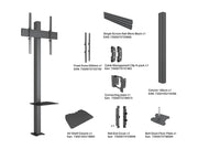 Multibrackets MBBDC1US M Pro Floor Stand For  55"-86" Screens | 7350105219306