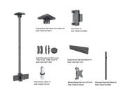 Multibrackets MBC1U M Pro 1.5m Ceiling Mount for 15"-32" Monitors | 7350105218187 Ceiling Mount Bracket Multibrackets