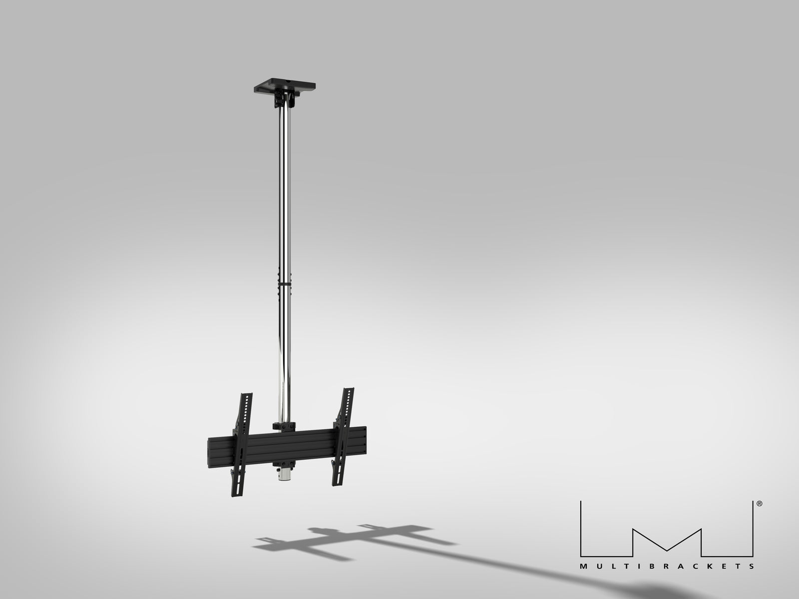 Multibrackets MBC1U M Pro Chrome Ceiling Mount for 40"-75" Displays | 7340234813797 Ceiling Mount Bracket Multibrackets