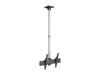Multibrackets MBC1U M Pro Chrome Ceiling Mount for 40"-75" Displays | 7340234813797 Ceiling Mount Bracket Multibrackets