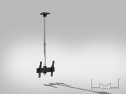 Multibrackets MBC1U M Pro Chrome Single Screen Ceiling Mount For 32"-65" Screens | 7340234813780 Ceiling Mount Bracket Multibrackets