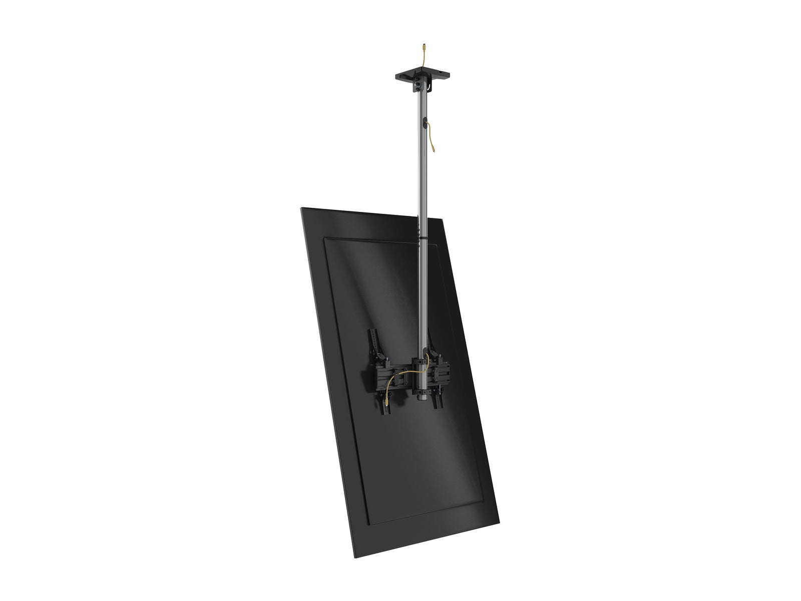 Multibrackets MBC1U M Pro Chrome Single Screen Ceiling Mount For 32"-65" Screens | 7340234813780 Ceiling Mount Bracket Multibrackets