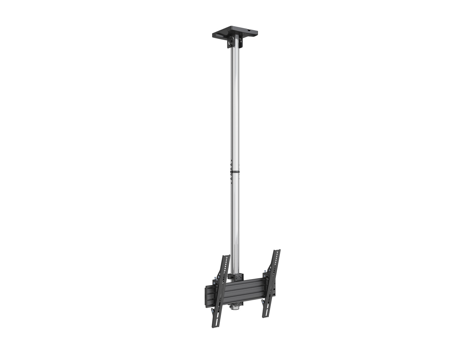 Multibrackets MBC1U M Pro Chrome Single Screen Ceiling Mount For 32"-65" Screens | 7340234813780 Ceiling Mount Bracket Multibrackets