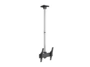 Multibrackets MBC1U M Pro Chrome Single Screen Ceiling Mount For 32"-65" Screens | 7340234813780 Ceiling Mount Bracket Multibrackets