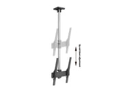 Multibrackets MBC1UP M Pro 1.5m Chrome Ceiling Mount for 42-75" Displays | 7340234813803 Ceiling Mount Bracket Multibrackets