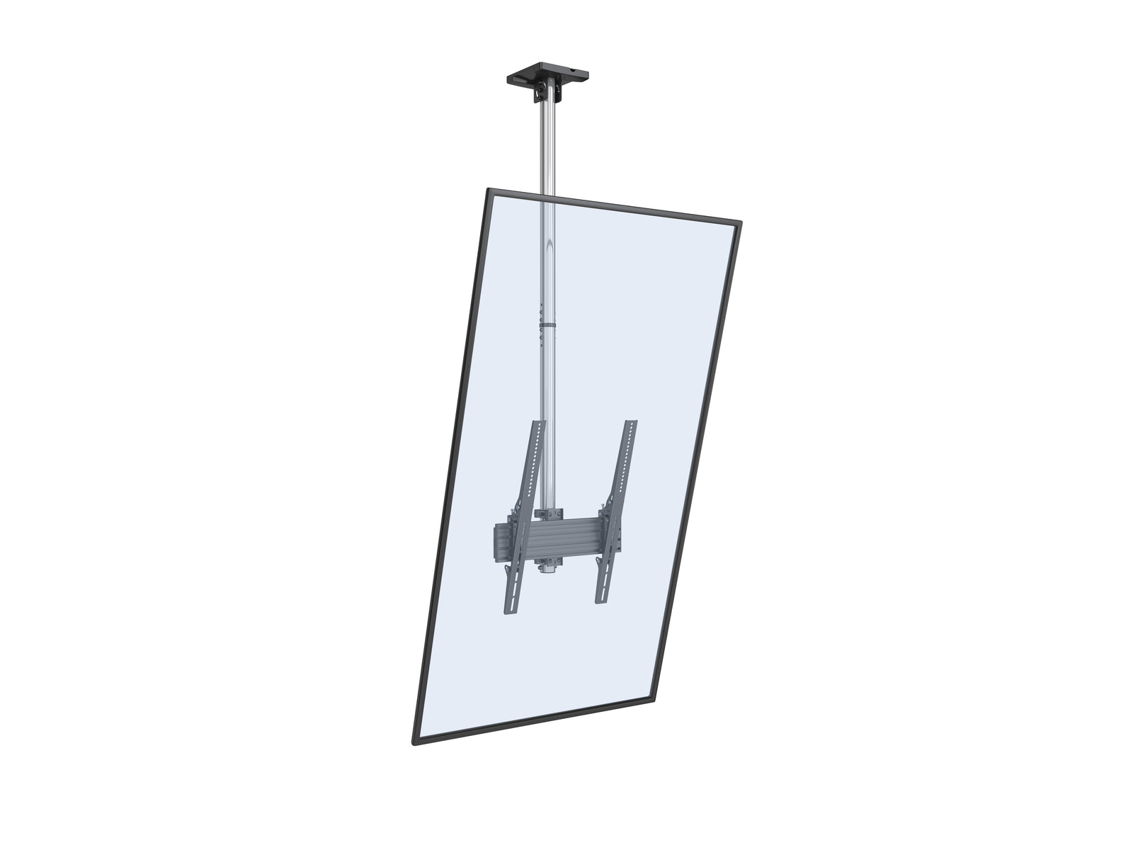 Multibrackets MBC1UP M Pro 1.5m Chrome Ceiling Mount for 42-75" Displays | 7340234813803 Ceiling Mount Bracket Multibrackets