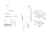 Multibrackets MBC1UP M Pro 1.5m Chrome Ceiling Mount for 42-75" Displays | 7340234813803 Ceiling Mount Bracket Multibrackets