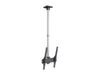 Multibrackets MBC1UP M Pro 1.5m Chrome Ceiling Mount for 42-75" Displays | 7340234813803 Ceiling Mount Bracket Multibrackets