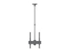 Multibrackets MBC1UP M Pro 1.5m Chrome Ceiling Mount for 42-75" Displays | 7340234813803 Ceiling Mount Bracket Multibrackets
