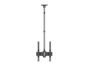 Multibrackets MBC1UP M Pro 1.5m Chrome Ceiling Mount for 42-75" Displays | 7340234813803 Ceiling Mount Bracket Multibrackets
