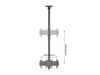 Multibrackets MBC1UX2 M Pro 1.5m Dual Ceiling Mount For 24"-42" Screens | 7340234814138 Ceiling Mount Bracket Multibrackets