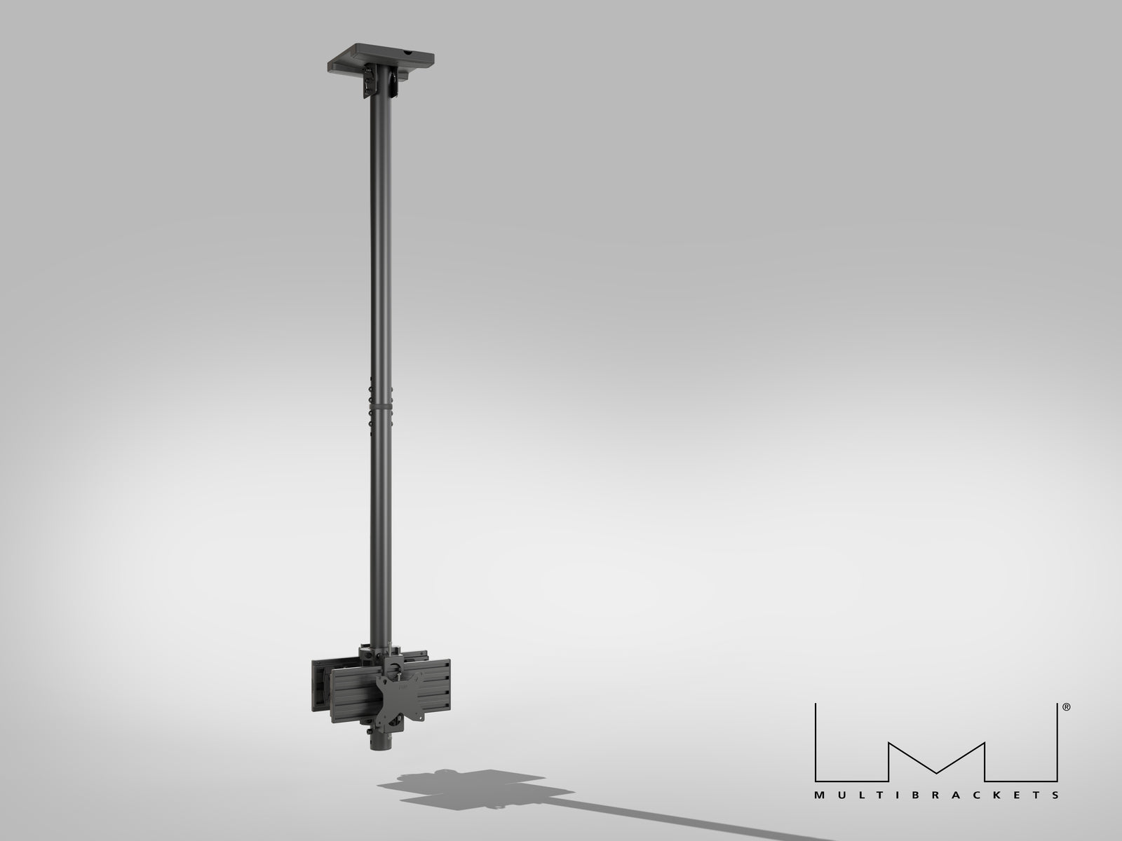 Multibrackets MBC1UX2 M Pro 1.5m Dual Monitor Ceiling Mount For 15"-32" Screens | 7350022739147 Ceiling Mount Bracket Multibrackets