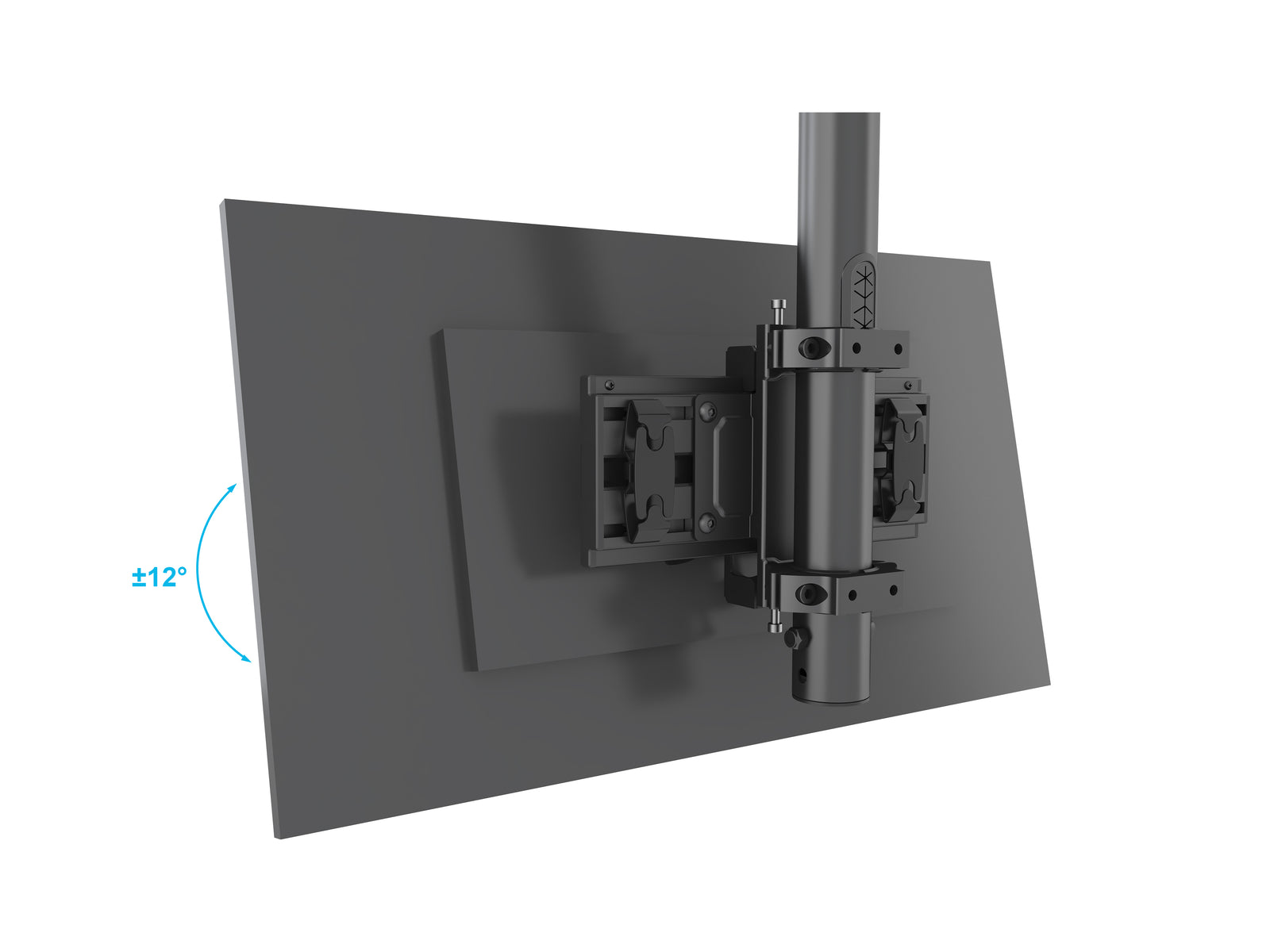 Multibrackets MBC1UX2 M Pro 1.5m Dual Monitor Ceiling Mount For 15"-32" Screens | 7350022739147 Ceiling Mount Bracket Multibrackets