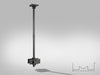 Multibrackets MBC1UX2 M Pro 1.5m Dual Monitor Ceiling Mount For 15"-32" Screens | 7350022739147 Ceiling Mount Bracket Multibrackets