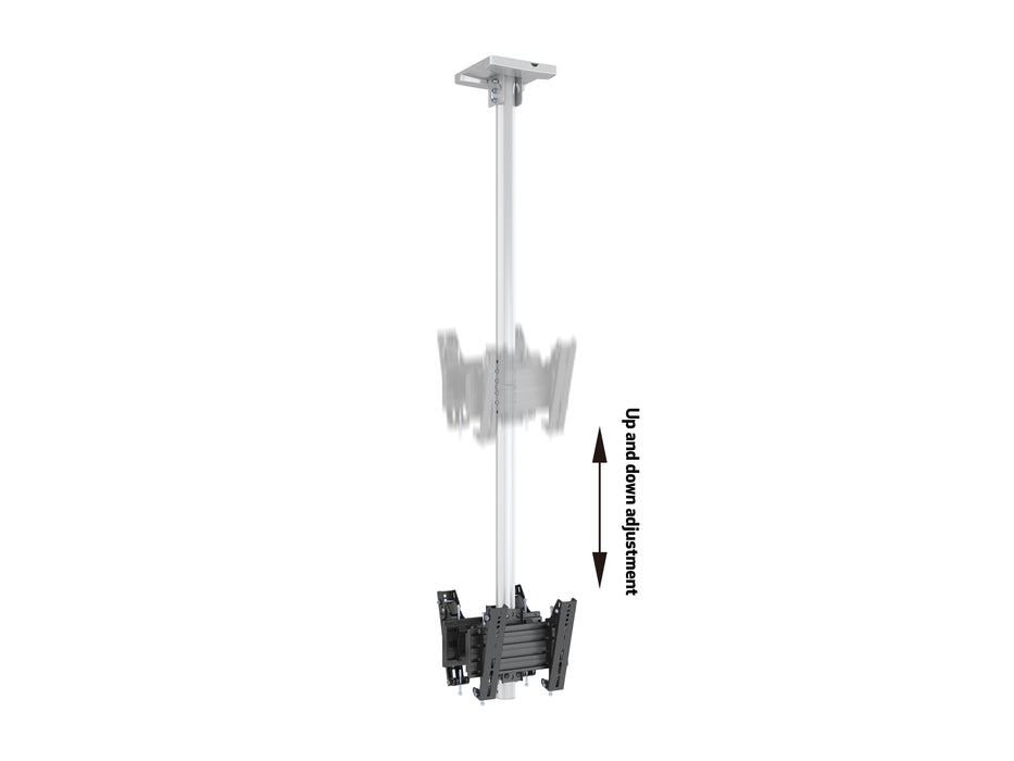 Multibrackets MBC1UX2 M Pro 1.5m Dual Side Ceiling Mount For 24"-42" Screens | 7350073738267 Ceiling Mount Bracket Multibrackets