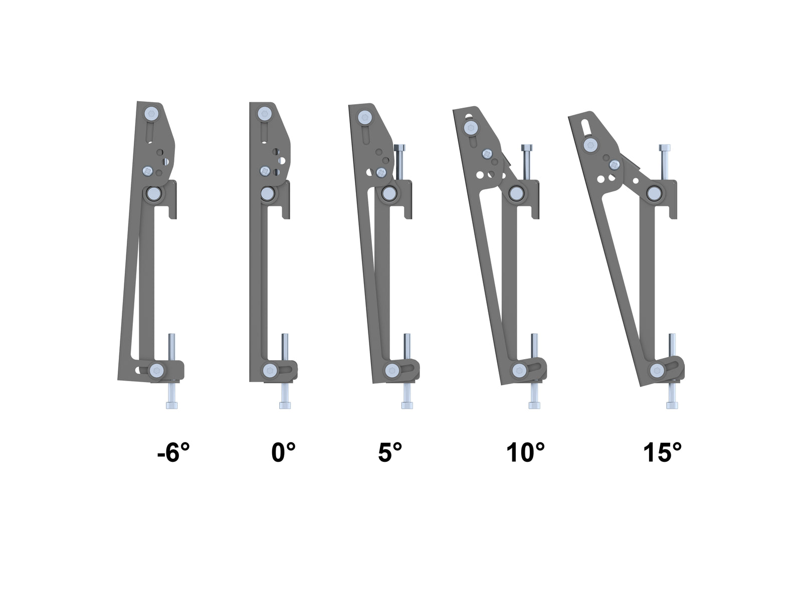 Multibrackets MBC1UX2 M Pro 1.5m Dual Side Ceiling Mount For 24"-42" Screens | 7350073738267 Ceiling Mount Bracket Multibrackets