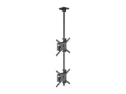 Multibrackets MBC2F M Pro 3m Dual Display Ceiling Mount For 32"-55" Displays | 7350105218439 Ceiling Mount Bracket Multibrackets