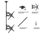 Multibrackets MBC2F M Pro 3m Dual Display Ceiling Mount For 32"-55" Displays | 7350105218439 Ceiling Mount Bracket Multibrackets