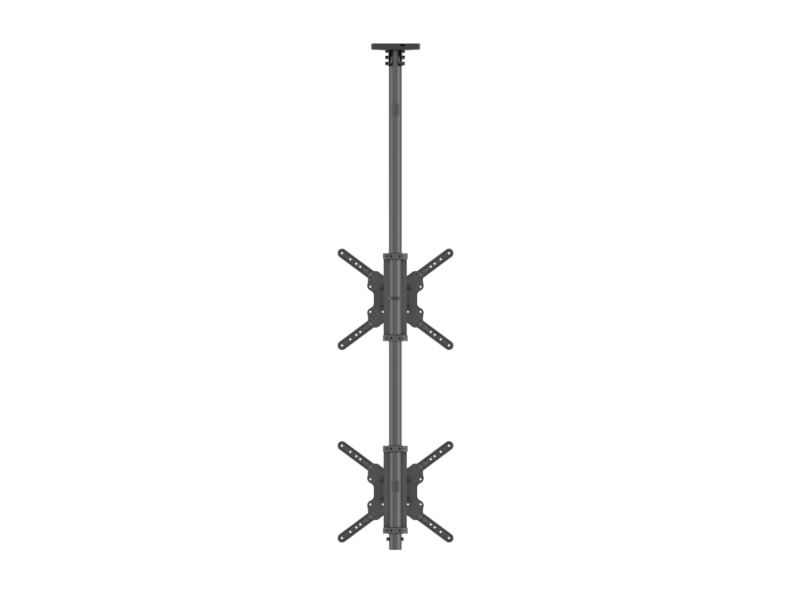Multibrackets MBC2F M Pro 3m Dual Display Ceiling Mount For 32"-55" Displays | 7350105218439 Ceiling Mount Bracket Multibrackets