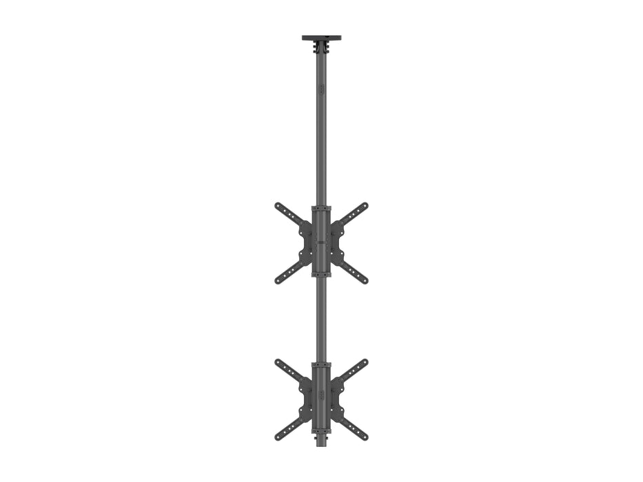 Multibrackets MBC2F M Pro 3m Dual Display Ceiling Mount For 32"-55" Displays | 7350105218439 Ceiling Mount Bracket Multibrackets
