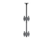 Multibrackets MBC2U M Pro 1.5m Dual Monitor Ceiling Mount For 24"-42" Screens | 7340234810239 Ceiling Mount Bracket Multibrackets