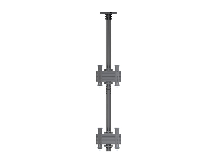 Multibrackets MBC2U M Pro 1.5m Dual Monitor Ceiling Mount For 24"-42" Screens | 7340234810239 Ceiling Mount Bracket Multibrackets