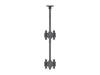 Multibrackets MBC2U M Pro 1.5m Dual Monitor Ceiling Mount For 24"-42" Screens | 7340234810239 Ceiling Mount Bracket Multibrackets