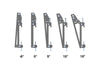 Multibrackets MBC2U M Pro 1.5m Dual Monitor Ceiling Mount For 24"-42" Screens | 7340234810239 Ceiling Mount Bracket Multibrackets
