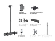 Multibrackets MBC2U M Pro 1.5m Dual Monitor Ceiling Mount for 15"-32" Monitors | 7350105218194 Ceiling Mount Bracket Multibrackets