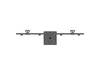 Multibrackets MBC2U M Pro 1.5m Dual Monitor Ceiling Mount for 15"-32" Monitors | 7350105218194 Ceiling Mount Bracket Multibrackets