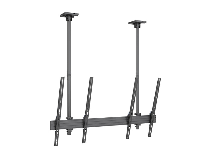 Multibrackets MBC2UPSD M Pro 1.5m 2-Screen Ceiling Mount For 75"-86" Screens | 7350105217852 Ceiling Mount Bracket Multibrackets
