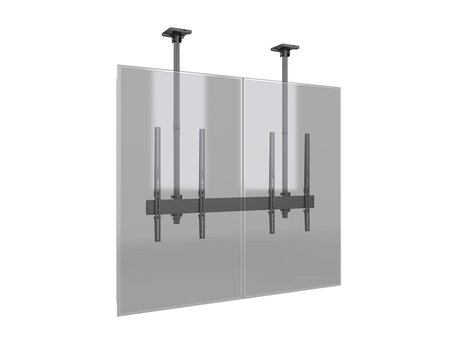 Multibrackets MBC2UPSD M Pro 1.5m 2-Screen Ceiling Mount For 75"-86" Screens | 7350105217852