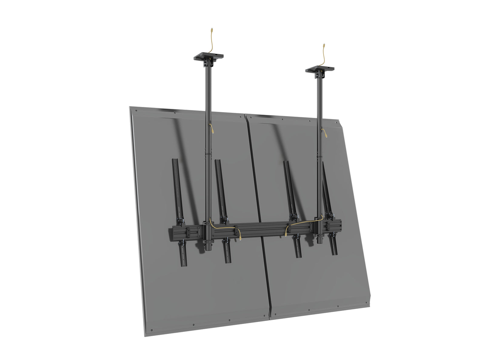 Multibrackets MBC2UPSD M Pro 1.5m 2-Screen Ceiling Mount For 75"-86" Screens | 7350105217852 Ceiling Mount Bracket Multibrackets