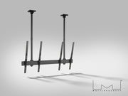 Multibrackets MBC2UPSD M Pro 1.5m 2-Screen Ceiling Mount For 75"-86" Screens | 7350105217852 Ceiling Mount Bracket Multibrackets