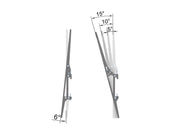 Multibrackets MBC2UPSD M Pro 1.5m 2-Screen Ceiling Mount For 75"-86" Screens | 7350105217852 Ceiling Mount Bracket Multibrackets
