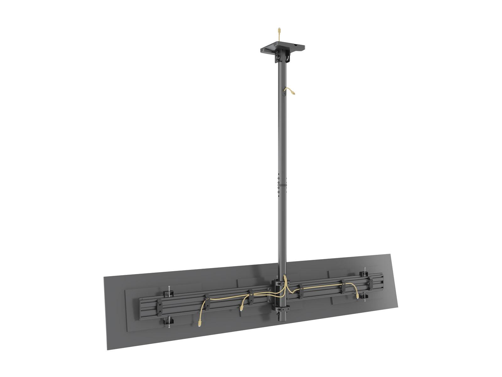 Multibrackets MBC3U M Pro 1.5m Triple Monitor Ceiling Mount For 15"-32" Screens | 7350105218200 Ceiling Mount Bracket Multibrackets