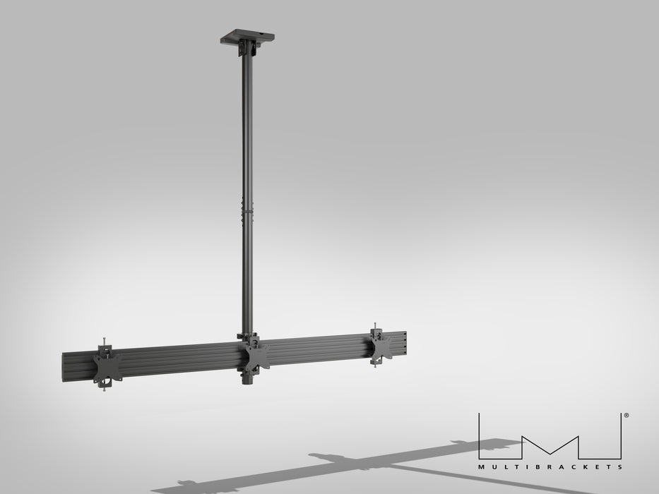 Multibrackets MBC3U M Pro 1.5m Triple Monitor Ceiling Mount For 15"-32" Screens | 7350105218200 Ceiling Mount Bracket Multibrackets