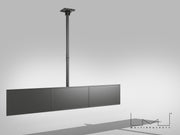Multibrackets MBC3U M Pro 1.5m Triple Monitor Ceiling Mount For 15"-32" Screens | 7350105218200 Ceiling Mount Bracket Multibrackets