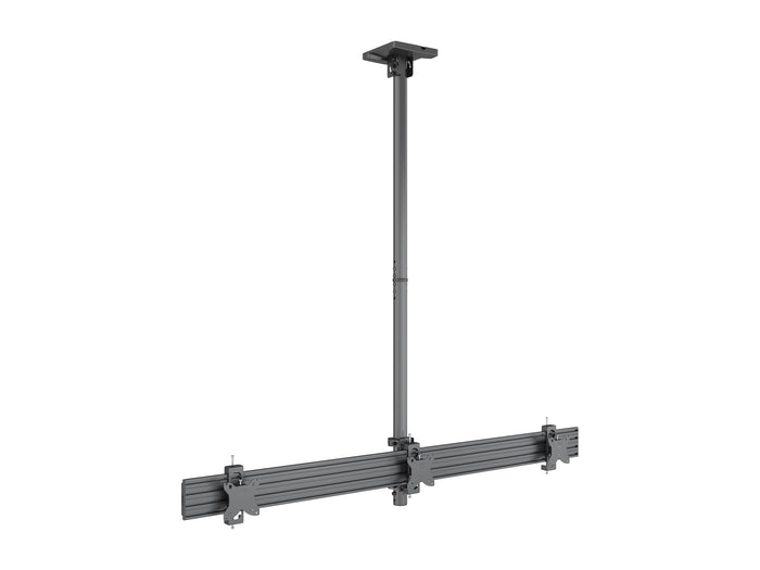 Multibrackets MBC3U M Pro 1.5m Triple Monitor Ceiling Mount For 15"-32" Screens | 7350105218200 Ceiling Mount Bracket Multibrackets