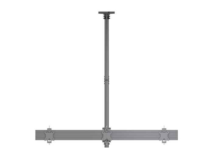 Multibrackets MBC3U M Pro 1.5m Triple Monitor Ceiling Mount For 15"-32" Screens | 7350105218200 Ceiling Mount Bracket Multibrackets