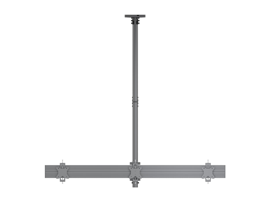 Multibrackets MBC3U M Pro 1.5m Triple Monitor Ceiling Mount For 15"-32" Screens | 7350105218200 Ceiling Mount Bracket Multibrackets